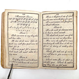 Comley's Spelling and Reading Book, 1853, with Hand-colored Engravings, Cut Paper Letters, and Good Words