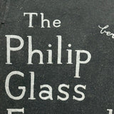 Philip Glass Ensemble, Original Silver on Black Silkscreen Poster, Benefit for WXPN, Philadelphia, 1982