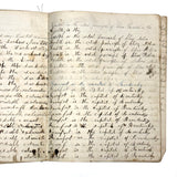 Nelia Downing's 1870s Penmanship Notebook, Full, Mason County, Kentucky
