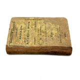 Comley's Spelling and Reading Book, 1853, with Hand-colored Engravings, Cut Paper Letters, and Good Words