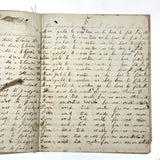 Nelia Downing's 1870s Penmanship Notebook, Full, Mason County, Kentucky