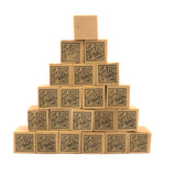 Lot of Unused 1940s Square Vitagum Erasers