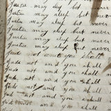 Nelia Downing's 1870s Penmanship Notebook, Full, Mason County, Kentucky