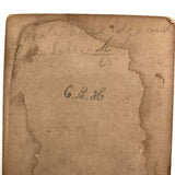 Homemade Antique Stereoview of White Horse Ledge /  Echo Lake, NH