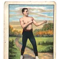 Jack (the Nonpareil) Dempsey Original 1910 T220 Mecca Cigarette Card
