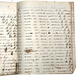 Nelia Downing's 1870s Penmanship Notebook, Full, Mason County, Kentucky