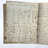 Nelia Downing's 1870s Penmanship Notebook, Full, Mason County, Kentucky