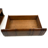 Like a Theorem Painting, 19th Century Hand-carved Book Shaped Box with Hand-carved Basket of Flowers