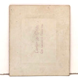 Woman in Fancy Hat, Antique Mounted Poirtraut, Currier & White, Haverhill MA