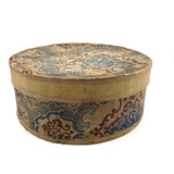 Hidden Delights: My Favorite Folk Art Wallpaper Band Box Ever, 1859 Newspaper