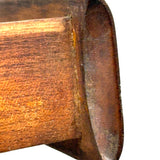 Like a Theorem Painting, 19th Century Hand-carved Book Shaped Box with Hand-carved Basket of Flowers