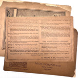 Set of Three Late 19th Century Educational and Industrial Drawing Notebooks