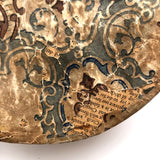 Hidden Delights: My Favorite Folk Art Wallpaper Band Box Ever, 1859 Newspaper