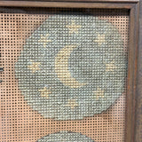 Amazing Late 19th Century Large Masonic Perforated Paper Embroidery, With Provenance