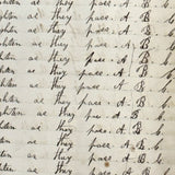 Nelia Downing's 1870s Penmanship Notebook, Full, Mason County, Kentucky