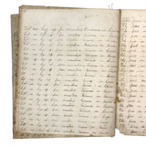 Nelia Downing's 1870s Penmanship Notebook, Full, Mason County, Kentucky