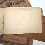 Set of Three Late 19th Century Educational and Industrial Drawing Notebooks