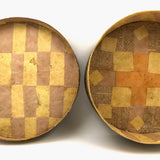 Hidden Delights: My Favorite Folk Art Wallpaper Band Box Ever, 1859 Newspaper