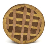 Hidden Delights: My Favorite Folk Art Wallpaper Band Box Ever, 1859 Newspaper