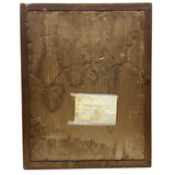 Amazing Late 19th Century Large Masonic Perforated Paper Embroidery, With Provenance