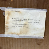 Amazing Late 19th Century Large Masonic Perforated Paper Embroidery, With Provenance