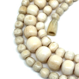 Beautiful Alaskan Native Carved Bead Necklace