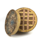 Hidden Delights: My Favorite Folk Art Wallpaper Band Box Ever, 1859 Newspaper