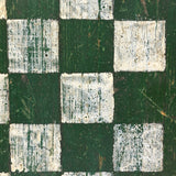 19th Century Original Surface Painted Folk Art Folding Game Board, Checks/Chess and Backgammon Inside