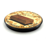 Very Scarce c. 1910s-20s New England Brick Company Advertising Mirror (3 1/2")