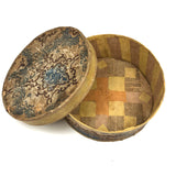 Hidden Delights: My Favorite Folk Art Wallpaper Band Box Ever, 1859 Newspaper