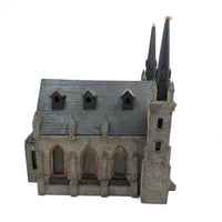 Phenomenal Scratch Made Folk Art Cathedral with Fantastic Details