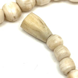 Beautiful Alaskan Native Carved Bead Necklace