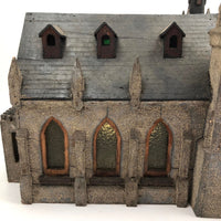 Phenomenal Scratch Made Folk Art Cathedral with Fantastic Details
