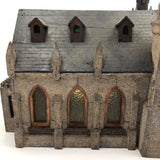 Phenomenal Scratch Made Folk Art Cathedral with Fantastic Details