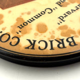 Very Scarce c. 1910s-20s New England Brick Company Advertising Mirror (3 1/2")