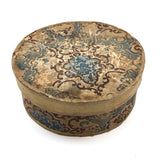 Hidden Delights: My Favorite Folk Art Wallpaper Band Box Ever, 1859 Newspaper