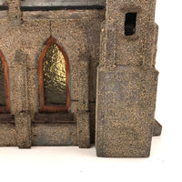 Phenomenal Scratch Made Folk Art Cathedral with Fantastic Details