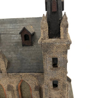 Phenomenal Scratch Made Folk Art Cathedral with Fantastic Details