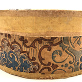 Hidden Delights: My Favorite Folk Art Wallpaper Band Box Ever, 1859 Newspaper