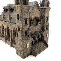 Phenomenal Scratch Made Folk Art Cathedral with Fantastic Details