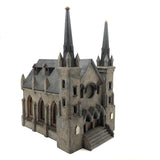 Phenomenal Scratch Made Folk Art Cathedral with Fantastic Details