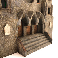 Phenomenal Scratch Made Folk Art Cathedral with Fantastic Details