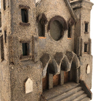 Phenomenal Scratch Made Folk Art Cathedral with Fantastic Details