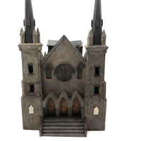 Phenomenal Scratch Made Folk Art Cathedral with Fantastic Details