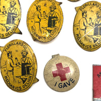 Lot of Antique Mechanics Delight Tobacco Tags Plus a Few Extras