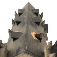 Phenomenal Scratch Made Folk Art Cathedral with Fantastic Details