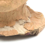 Blonde Beauty Folk Art Painted Papier Mache Head