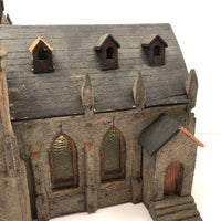 Phenomenal Scratch Made Folk Art Cathedral with Fantastic Details