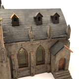 Phenomenal Scratch Made Folk Art Cathedral with Fantastic Details