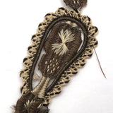 SOLD Very Fine Victorian Hair Work Chain (Collar?) Presumed European